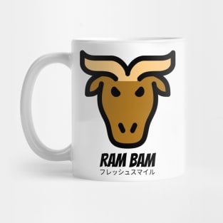 Ram Bam Goat Horns Mug